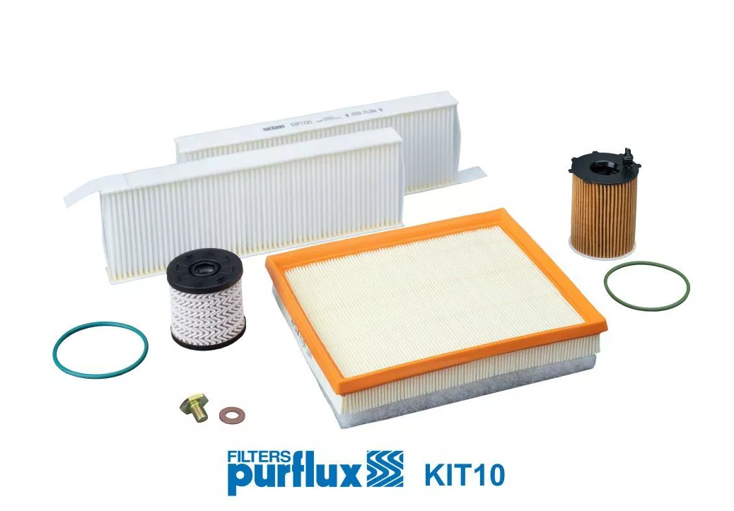 Conjunto de filtros Fazer Citroen Peugeot KIT10 9802348680 Purflux main product photo