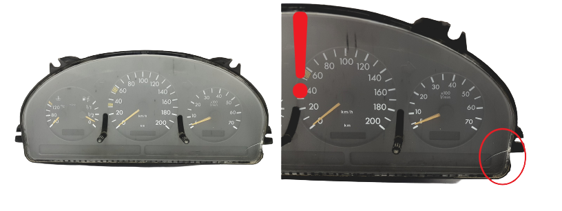 Conta-rotações Mercedes ML W163 A1635400047 main product photo