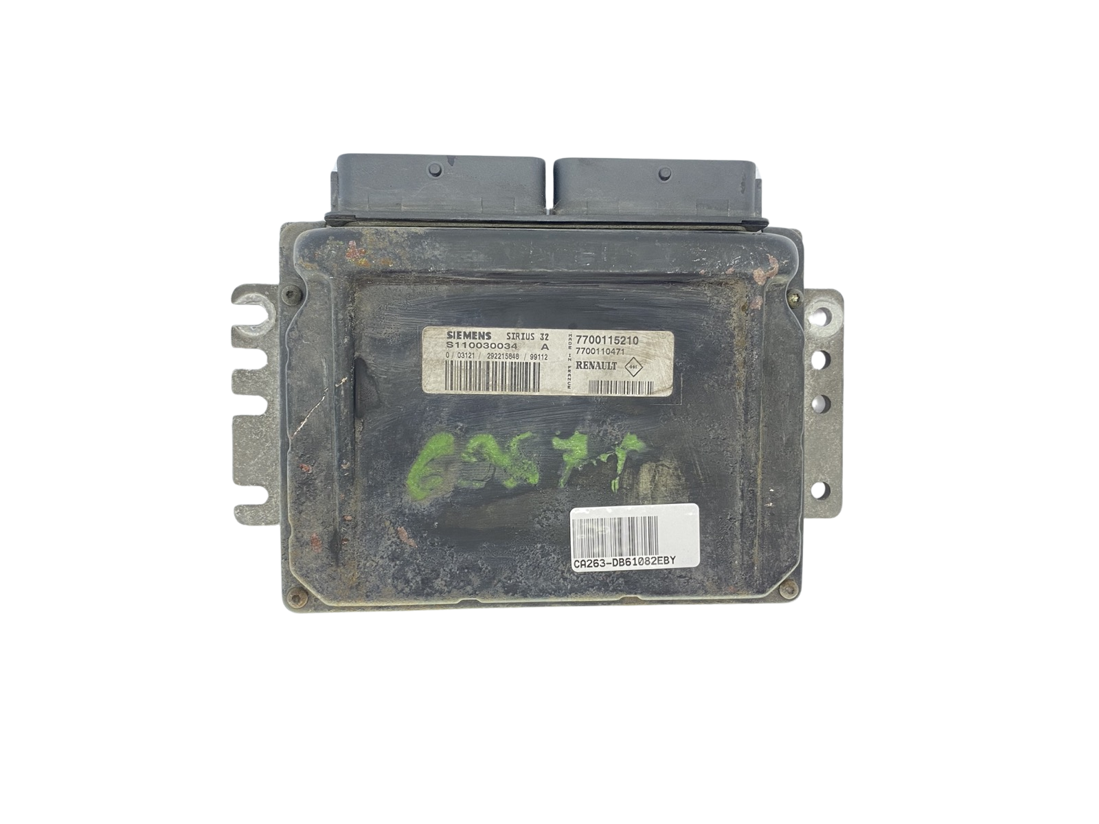 Unidade de Controlo S110030034A 7700115210 7700110471 Renault Siemens 61082 main product photo