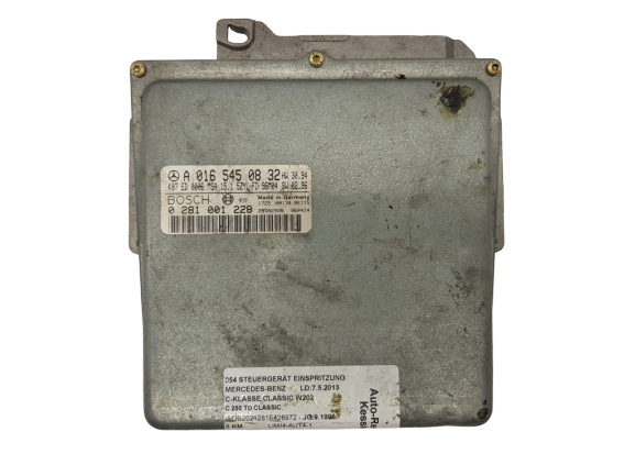 Unidade de Controlo Mercedes A0165450832 0281001228 Bosch main product photo