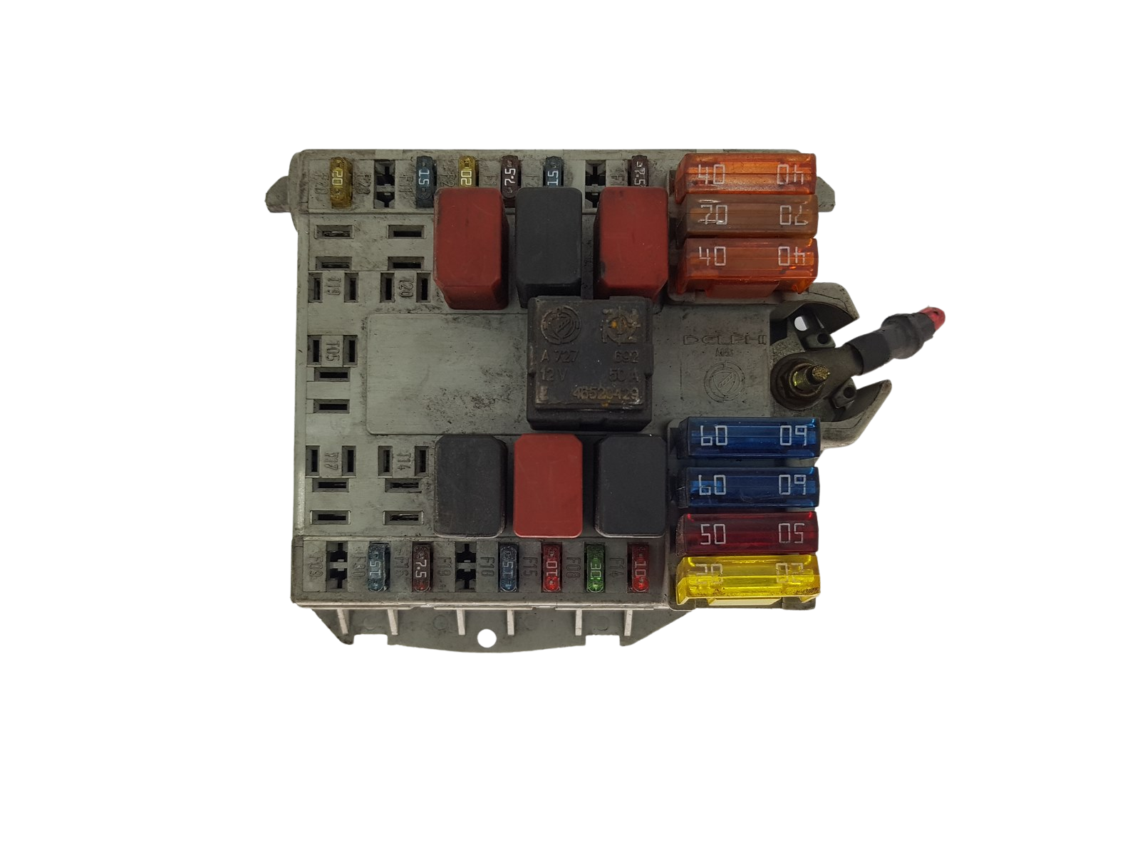Caixa de fusíveis Fiat 46752706 Delphi 18937 main product photo