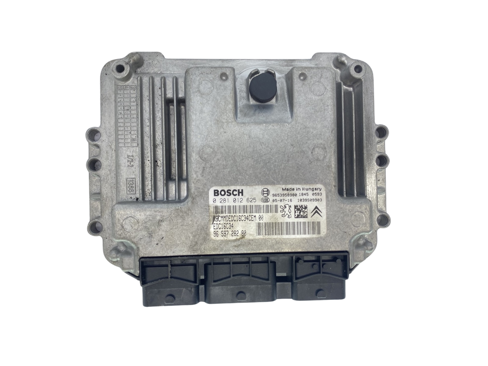 Unidade de Controlo 0281012625 9659728280 9653958980 PSA Bosch 63718 main product photo