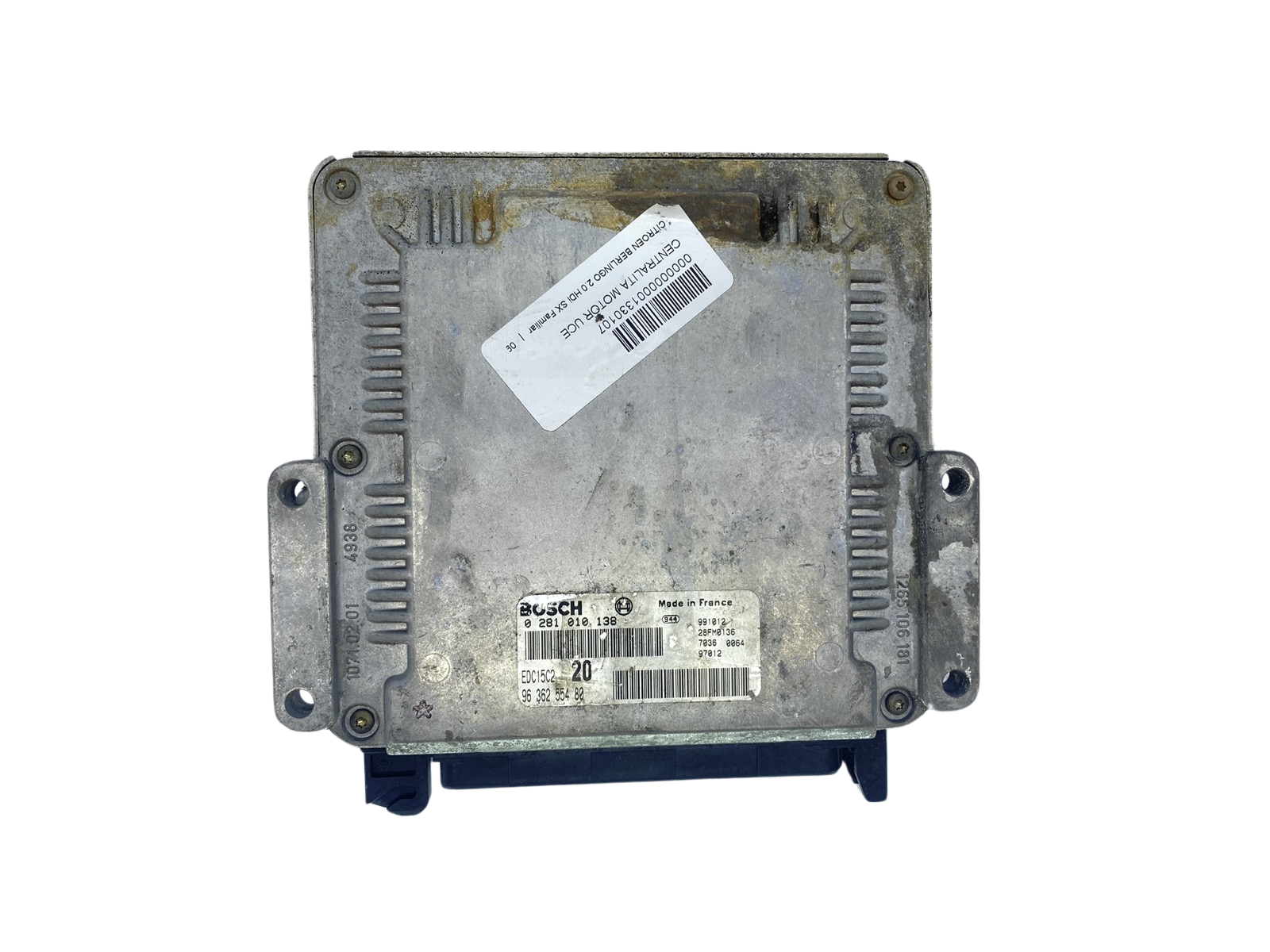 Unidade de Controlo 0281010138 9636255480 26FM0136 PSA Bosch 61844 main product photo