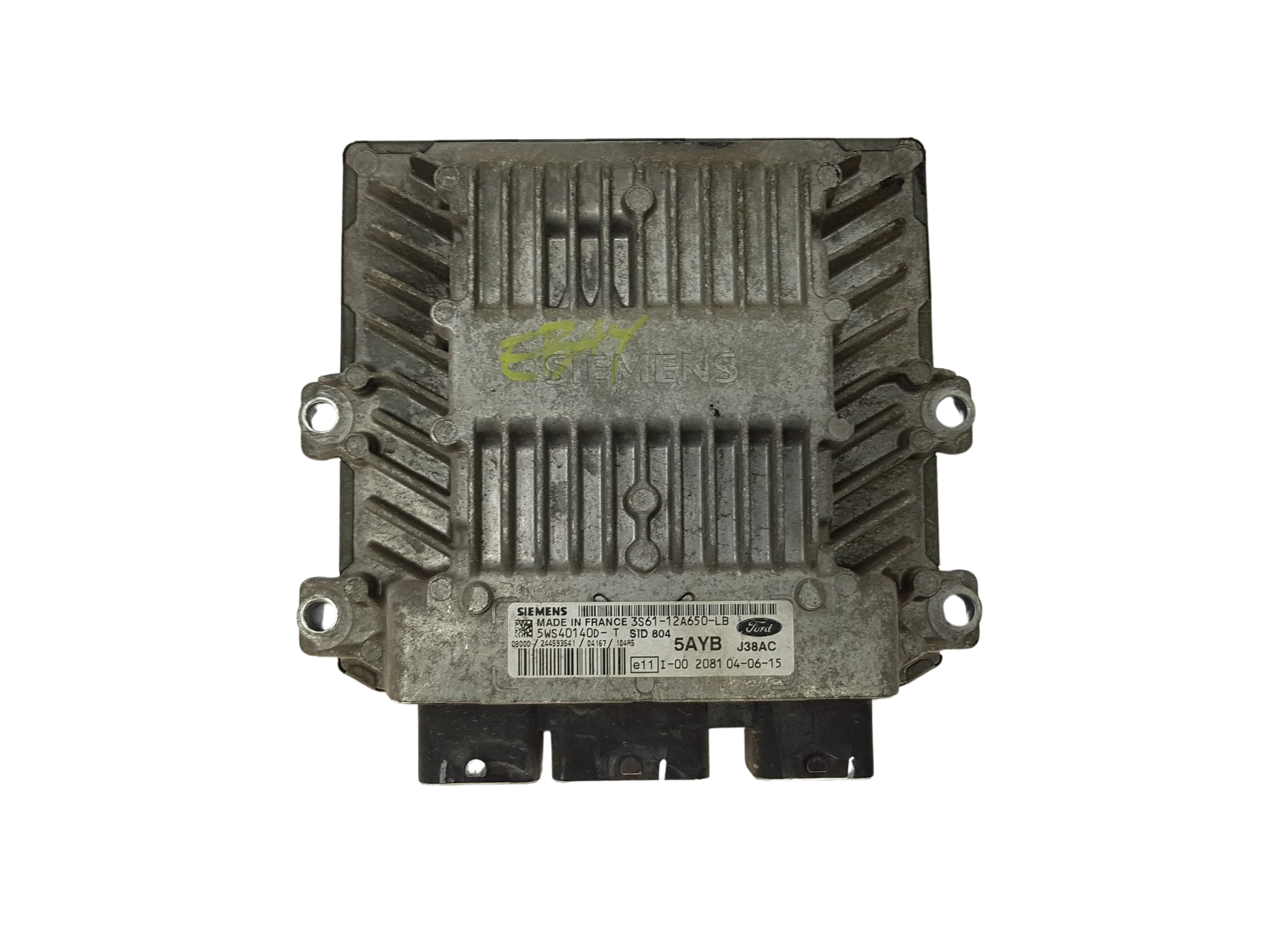 Unidade de Controlo 3S61-12A650-LB 5WS40140D-T SID 804 Ford Siemens 16127 main product photo