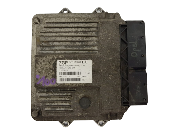 Unidade de Controlo do Motor ECU Opel FGP 55198928 BX MJD 6JO.T2 Magneti Marelli main product photo