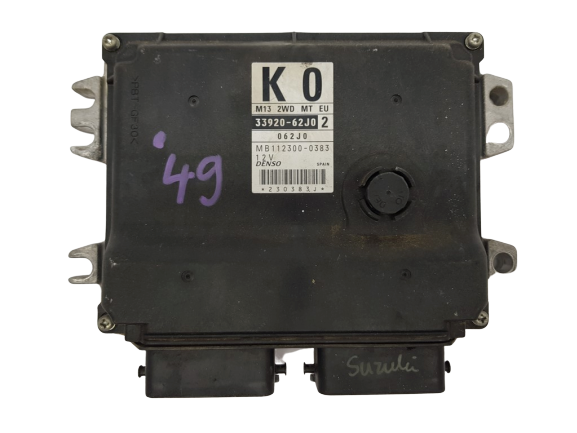 Unidade de Controlo do Motor ECU Suzuki 33920-62J02 MB112300-0383 Denso main product photo