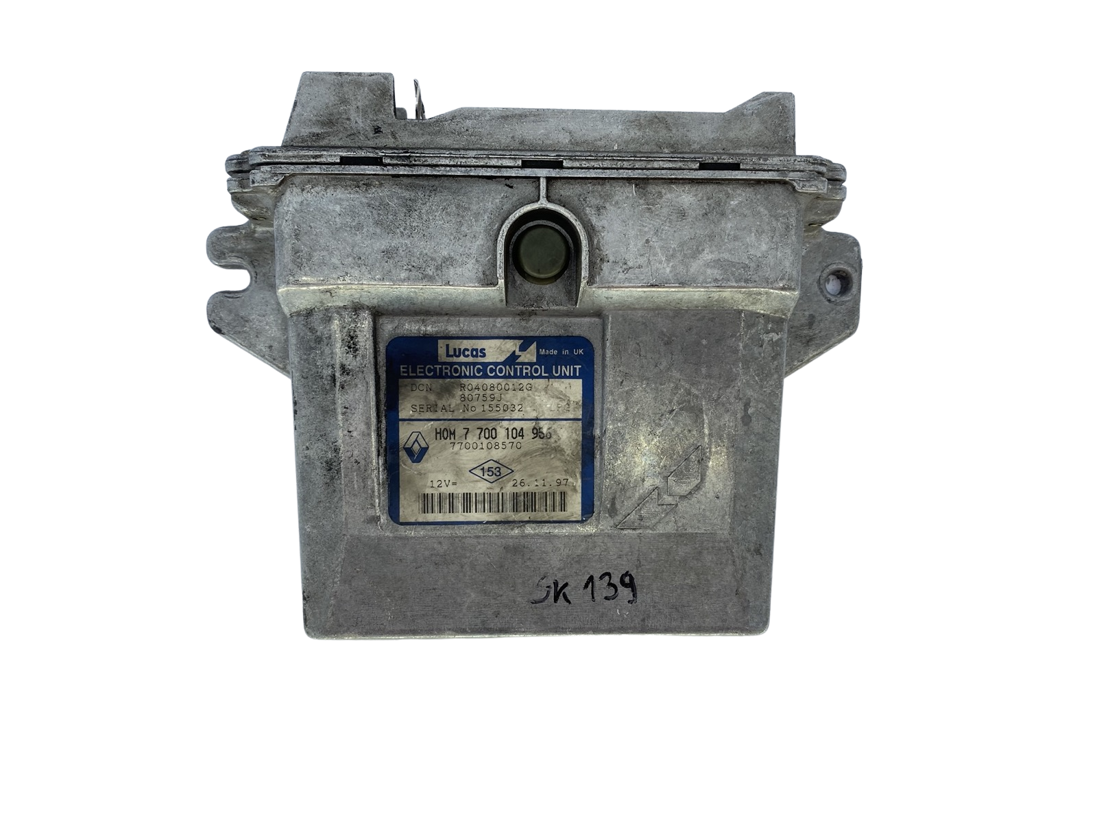 Unidade de Controlo 7700104956 7700108570 R04080012G Renault Lucas 51416 main product photo