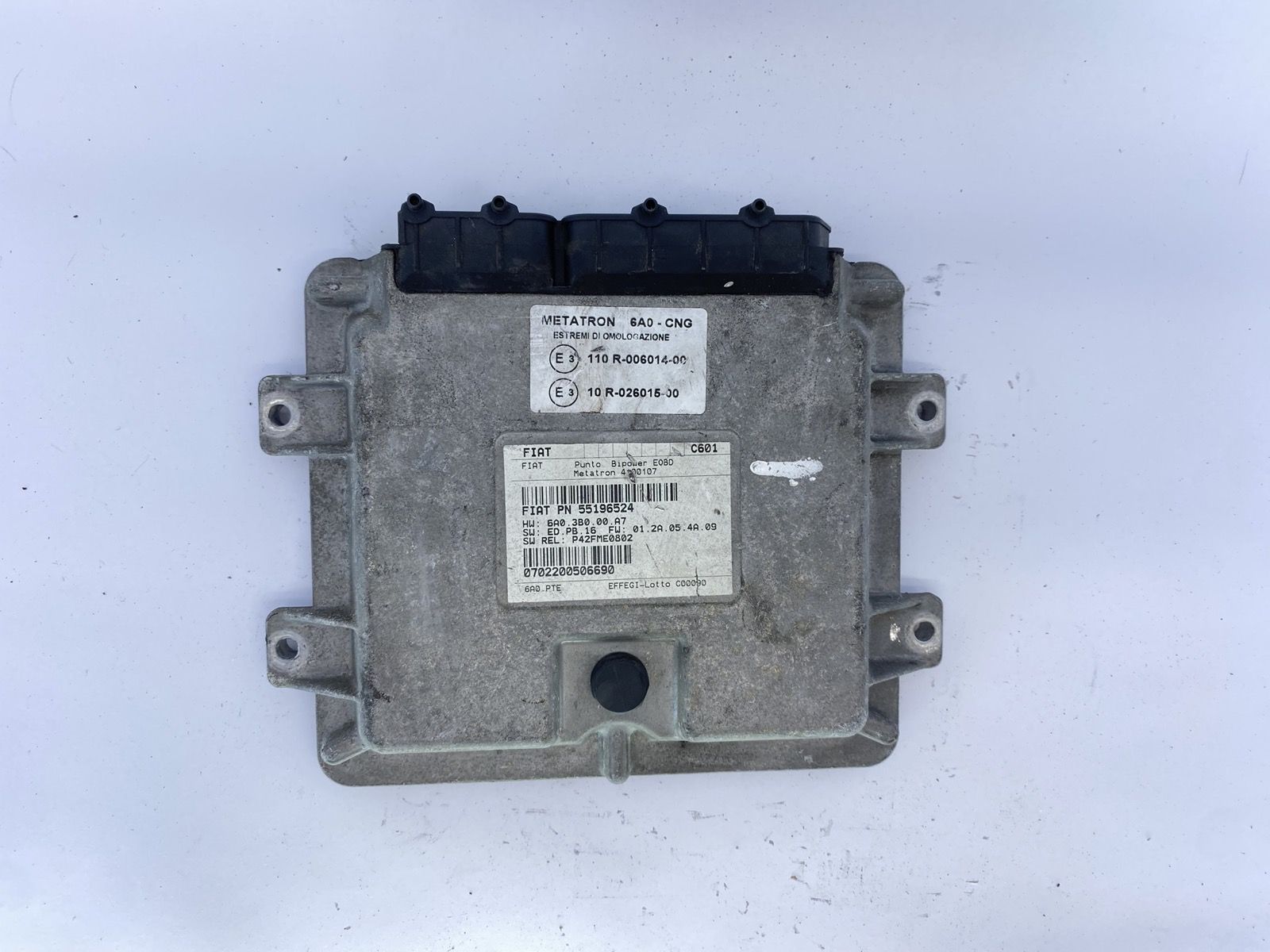 Unidade de Controlo do Motor ECU 55196524 4100107 Fiat 62091 main product photo