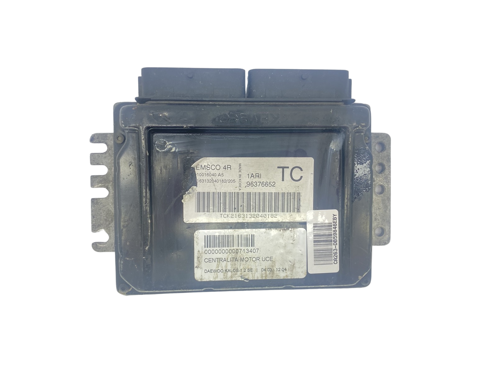 Unidade de Controlo 96376652 S010016040A5 Chevrolet Daewoo Kemsco 59846 main product photo