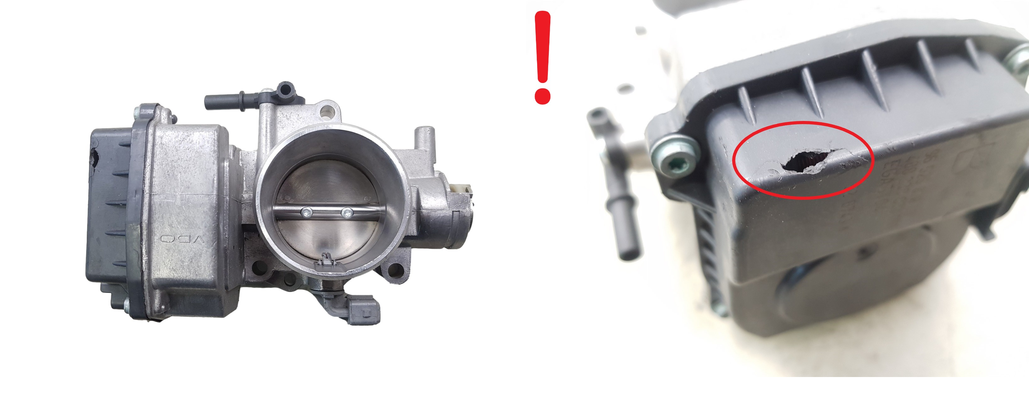 Válvula do corpo do acelerador Citroen Peugeot 9652682880 408239823003 2.0 16V 2308 main product photo