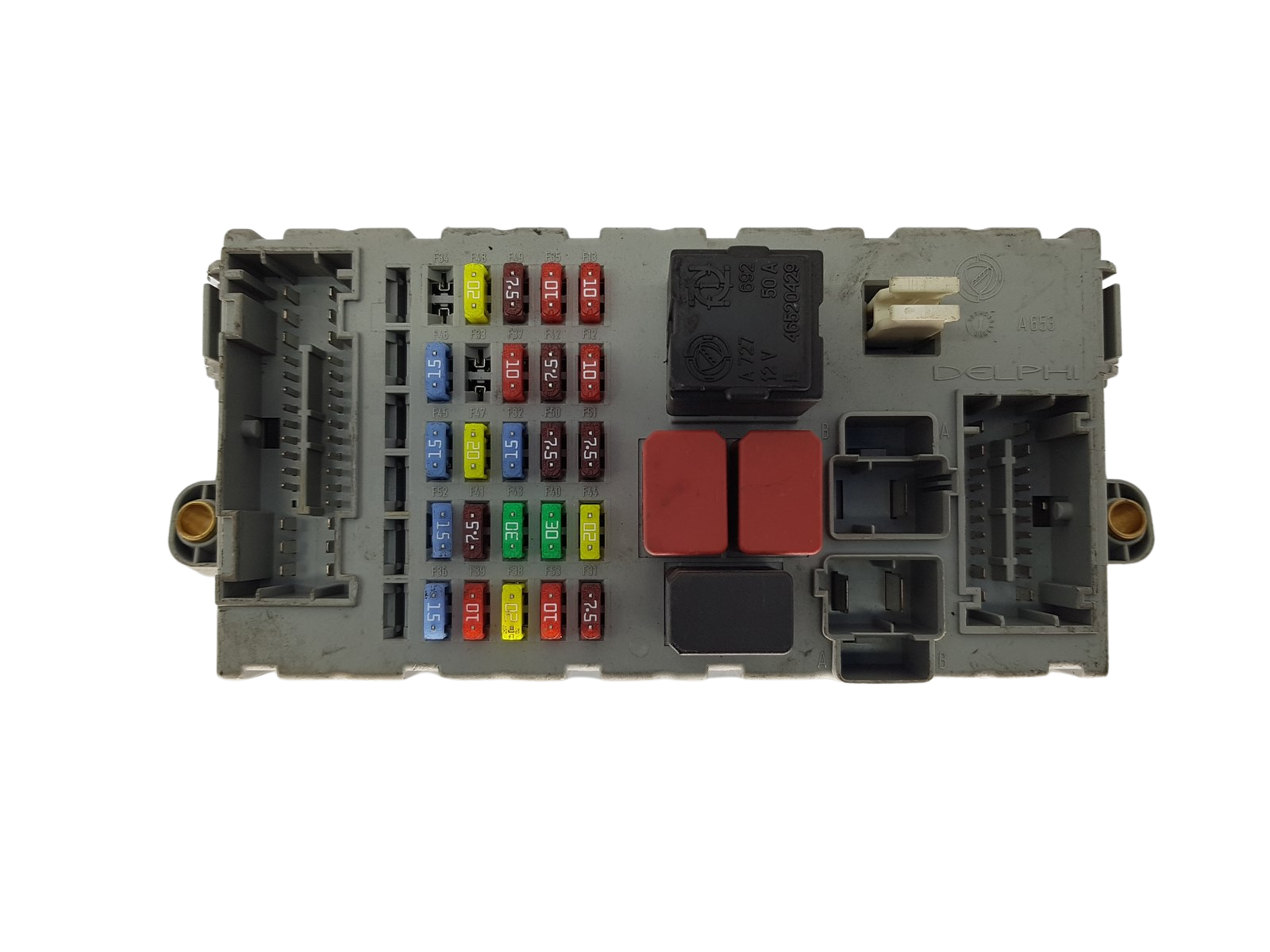 Caixa de fusíveis Fiat 51744898 NPL 46520600 CPL Delphi 19607 main product photo