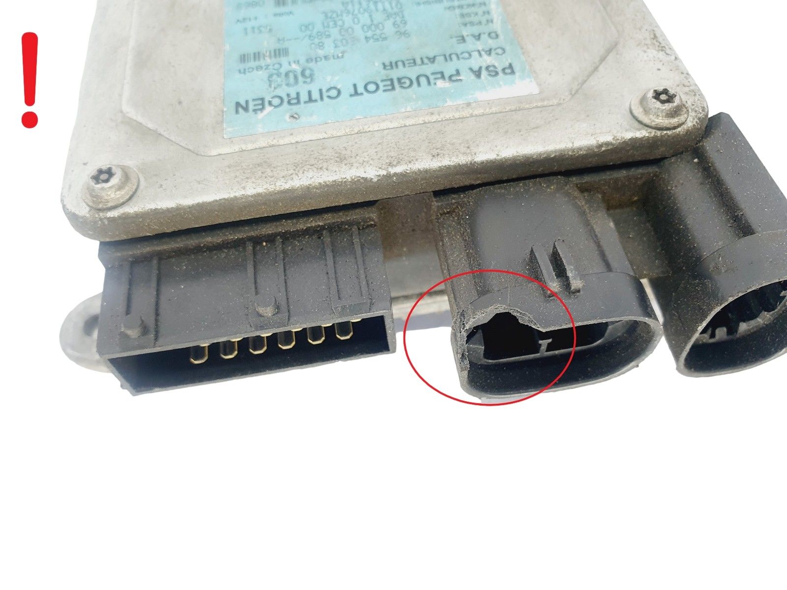 Unidade de Controlo 9655460380 6900000589 PSA KOYO 46503 main product photo