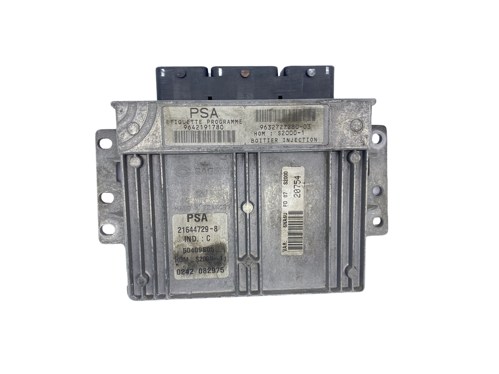 Unidade de Controlo 9642191780 9632727280-03 21644729-8 PSA Sagem 63041 main product photo