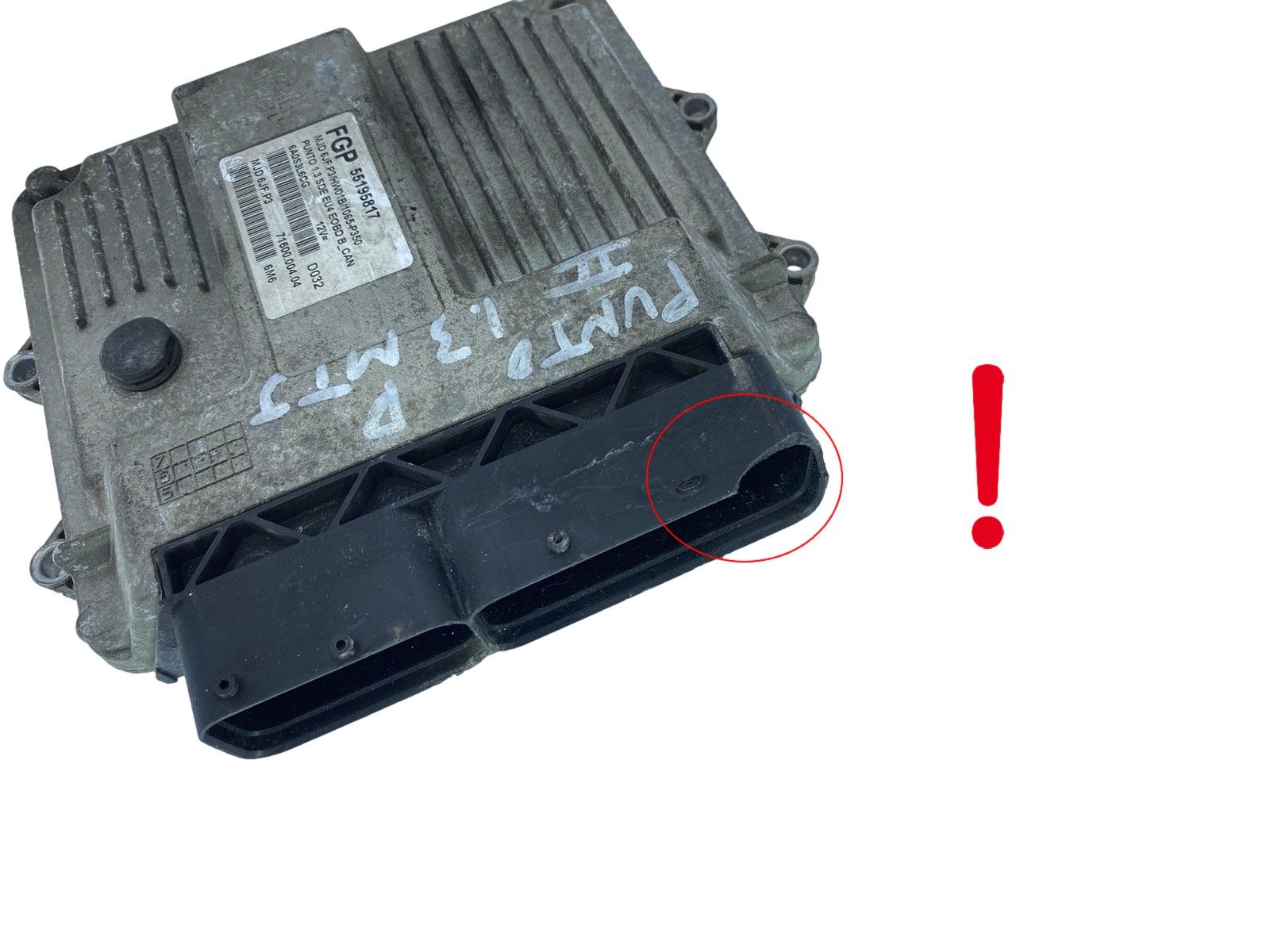 Unidade de Controlo MJD6JF.P3 55195817 71600.004.04 Fiat FGP 61869 main product photo