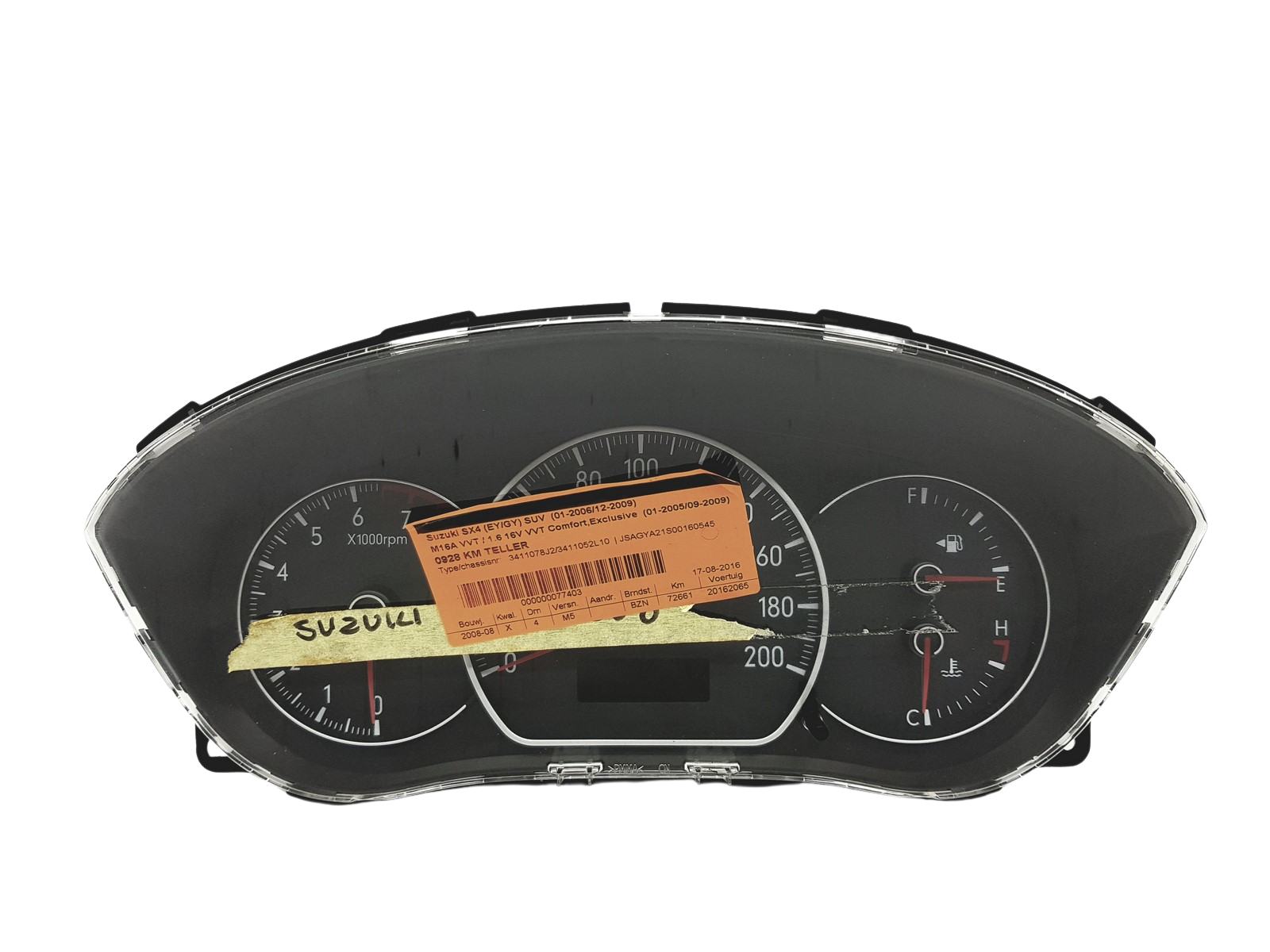 Conta-rotações Suzuki SX4 34110-52L10 34110-79J2 52409 main product photo