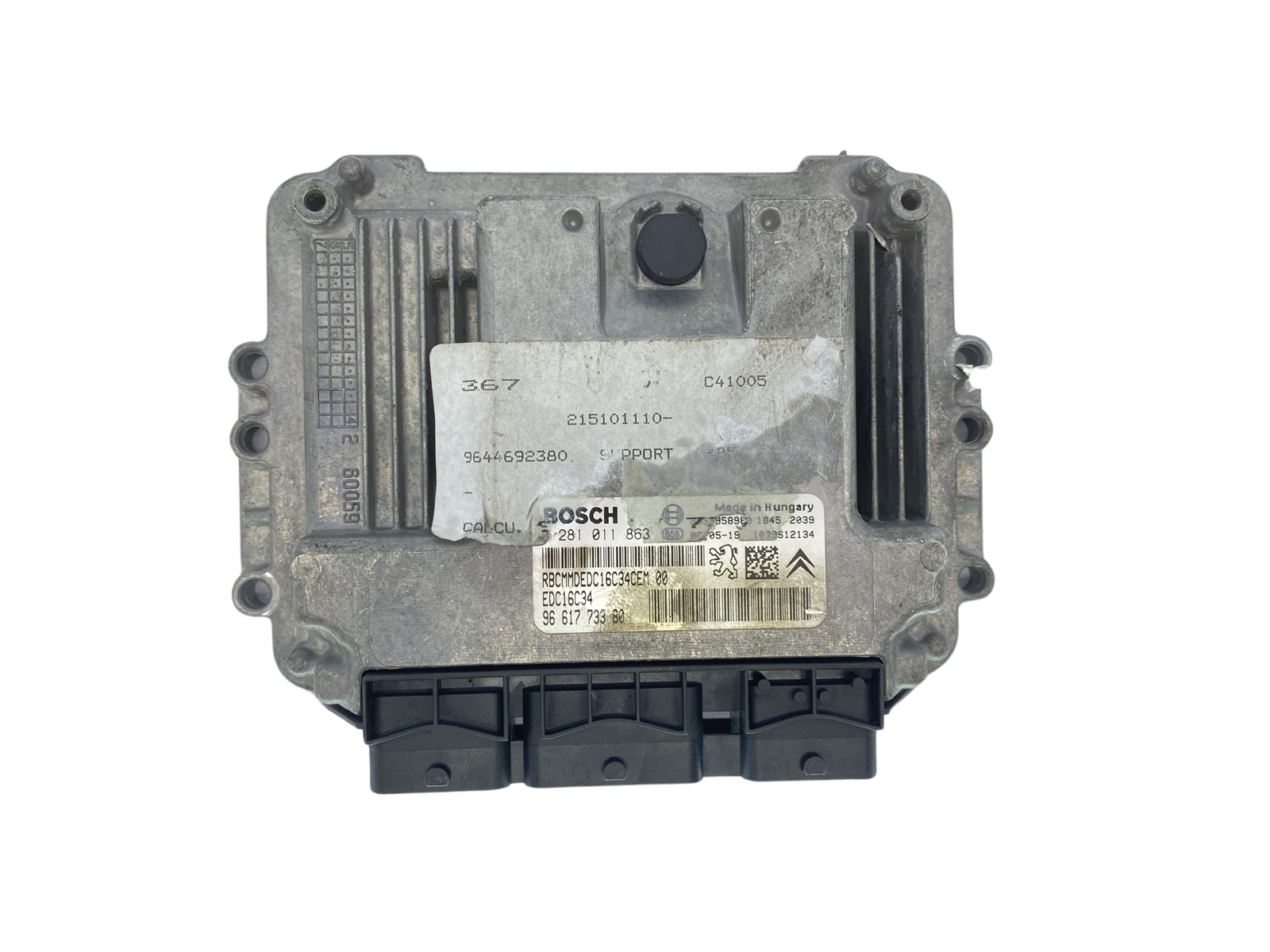 Unidade de Controlo 0281011863 9661773380 9653958980 PSA Bosch 63567 main product photo