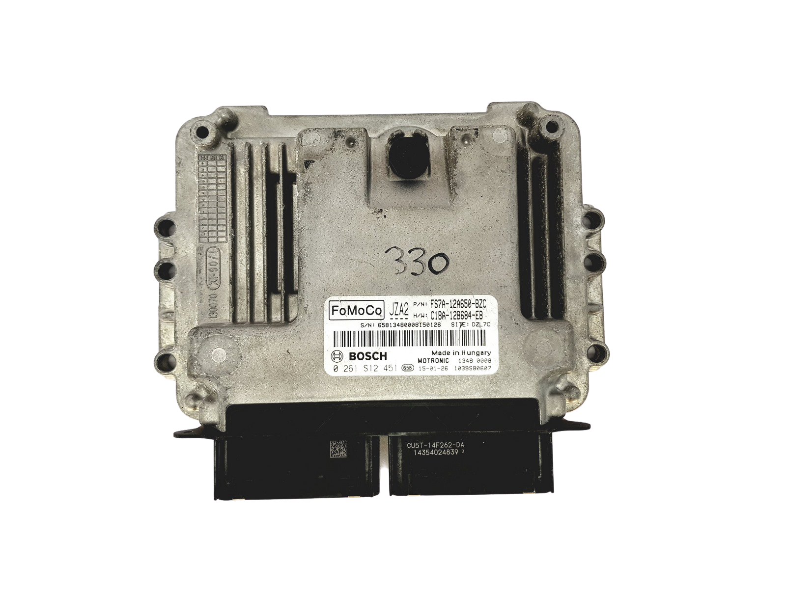 Unidade de Controlo 0261S12451 FS7A-12A650-BZC C1BA-12B684-EB Ford Bosch main product photo