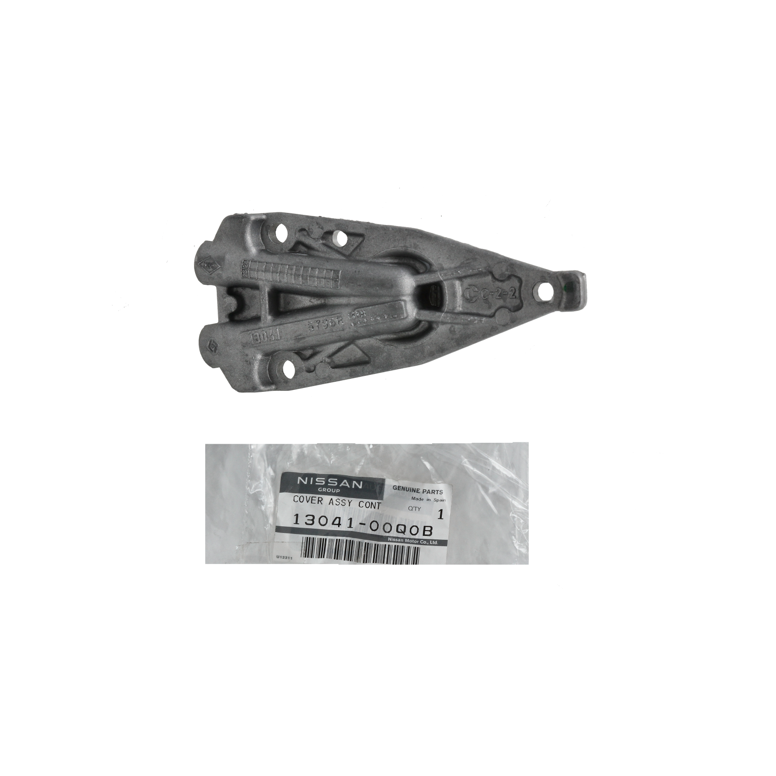 Tampa do Motor Original 1304100Q0B 130415796R Nissan Renault Dacia main product photo