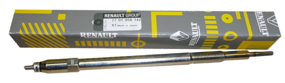 Vela de incandescência 7701058142 Renault Novo Original main product photo