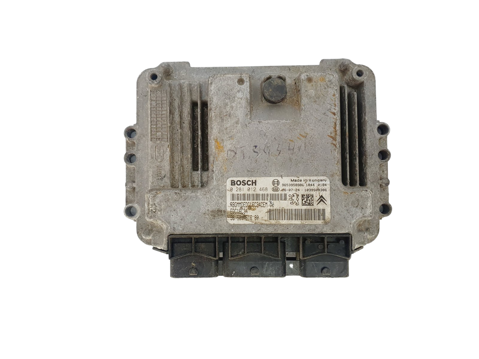 Unidade de Controlo 0281012468 9656161680 PSA Bosch 38395 main product photo